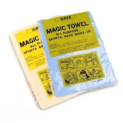 (Set of 2)Super Smart Magic Towel All Purpose Sports, Baths, Make Up (25 x 35 cm Multicolor)