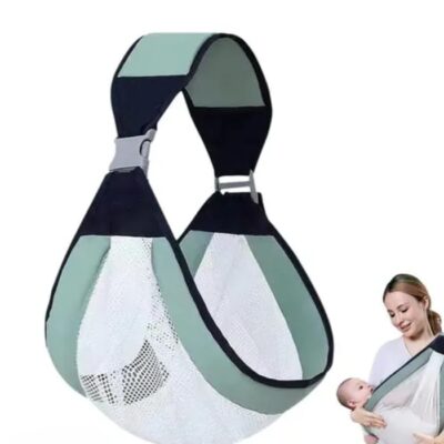 Baby Carrier Newborn to Toddler, 3D Mesh Baby Carrier Bag for 0 to 3 Year Baby, Adjustable Baby Sling Bag, Lightweight Breathable Baby Carrier Wrap with Shoulder Strap (1pcs)