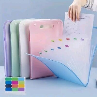 13 Layer A4 Paper File Folder, Multi-Layer Expanding Folder