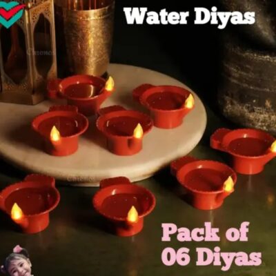 Water Sensor Diya(Pack of 6)