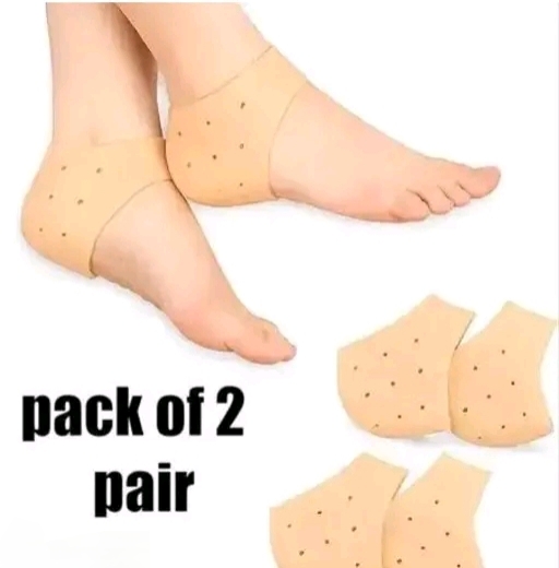 2 Pcs Combo Silicone Reusable Heel Protector for Men & Women