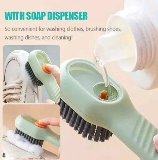 2-in-1 Shoe Scrubber & Clothes Washing Brush - Image 2