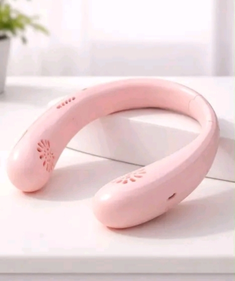 Portable Neck Fan Hands-Free Bladeless Rechargeable USB Fan with 3 Speeds