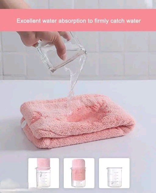 Microfiber Super Absorbent Hair Dry Cap (Multicolor) - Image 4
