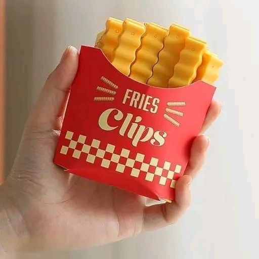 (12 Pcs)French Fries Shape Food Sealing Clip . - Image 2