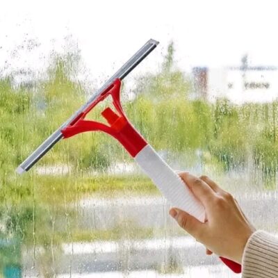 Glass Wiper Car Window Cleaner with Spray Bottle