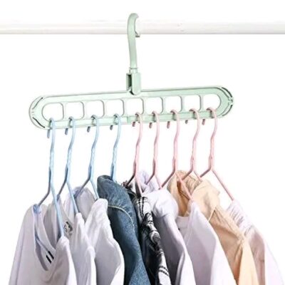 9 in 1 Magic Adjustable Anti-Slip Hanger(Pack of 1)