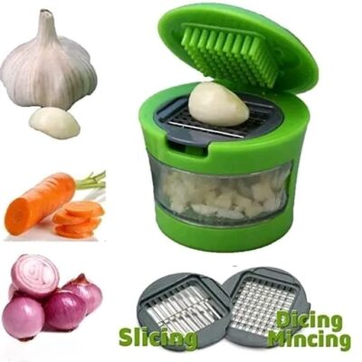 Ginger Garlic Crusher I Stainless Steel Blades, Crushers for Chilli, Ginger, Dry Fruits